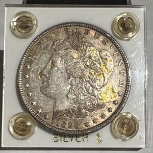 1898 Morgan Silver Dollar AU55 | 90% Silver US Coin | Collector Grade